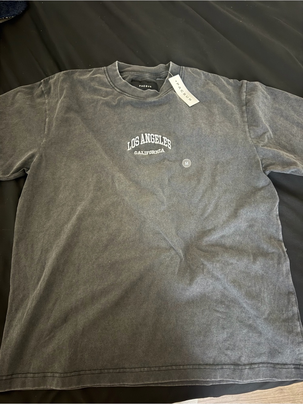 PacSun Gray Los Angeles Graphic Crewneck Tee